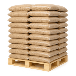 Palette de Pellets en sac – 35 unités – 525 kg